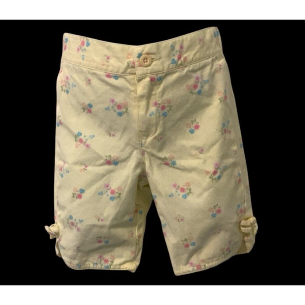 Carters Baby Girls Floral Pull On Shorts Romper Size 12M Multicolor 2 Items - Picture 6 of 16